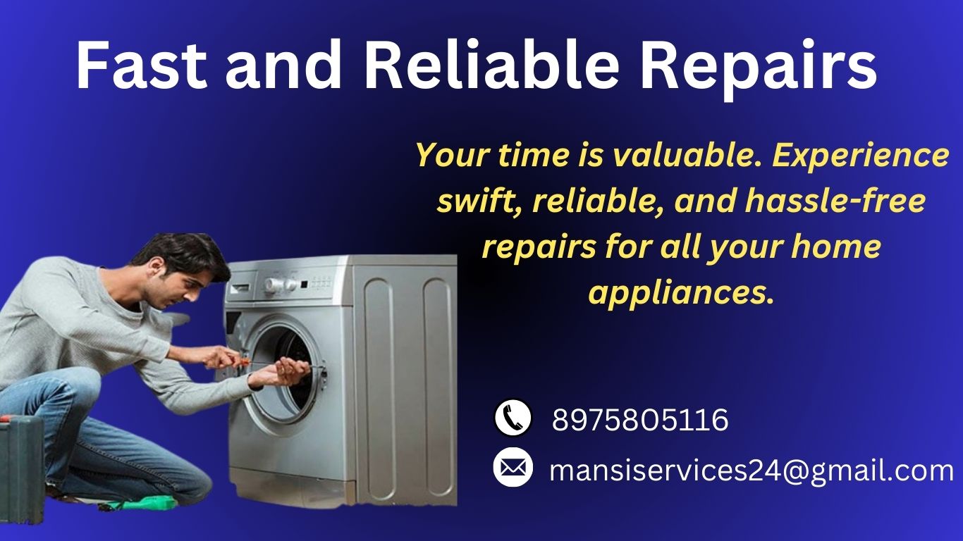 3 Home appliances repaire