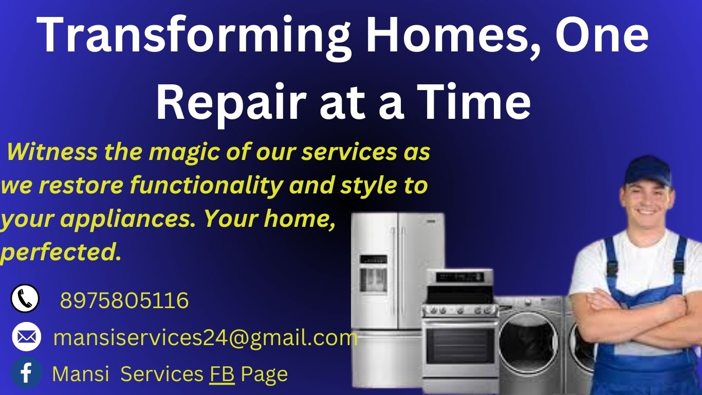 5 Home appliances repaire